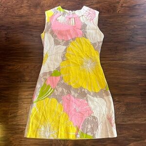 Vintage floral print/hawaiian dress